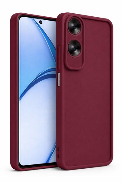 Vissona Oppo A60 4G Kılıf – Kamera Çıkıntılı – Mat Silikon Telefon Kılıfı