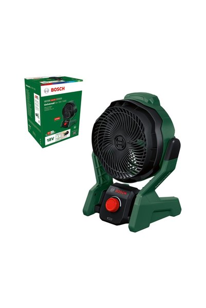 Bosch Garden Akülü Vantilatör, Evrensel Fan 18V-1000 (Aküsüz, 18 Volt Sistemi, Amatör Çalış