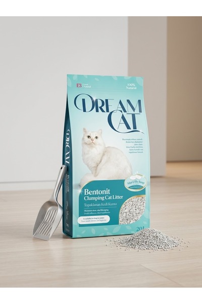 Generic Brand Dream Cat Sand with Soap Flavor ￼   Marsbely 20 Liters
