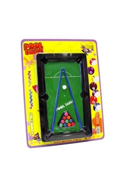 TUX Trendest Kartela Bilardo Oyunu Oyuncak