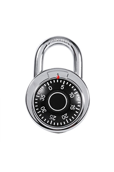 Choice Silver Round Dial Number Luggage Suitcase Security Code Padlock Combin...