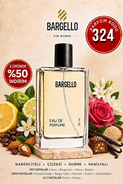 Bargello 324 Kadın 50 ml Parfüm Edp Orıental -rsaf324