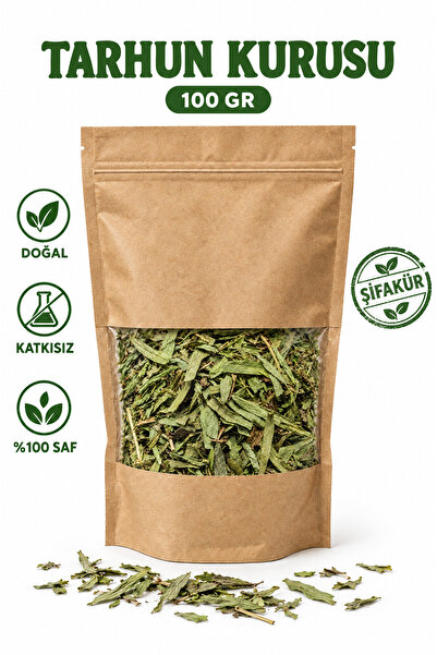 ŞİFAKÜR BİTKİSEL SAĞLIK ÜRÜNLERİ Tarhun Otu Tarragon Kurusu 100 gr