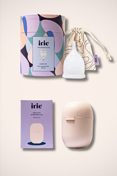 irie Adet Kabı [[Regular Transparan]] + Mikrodalga Sterilizasyon Kabı