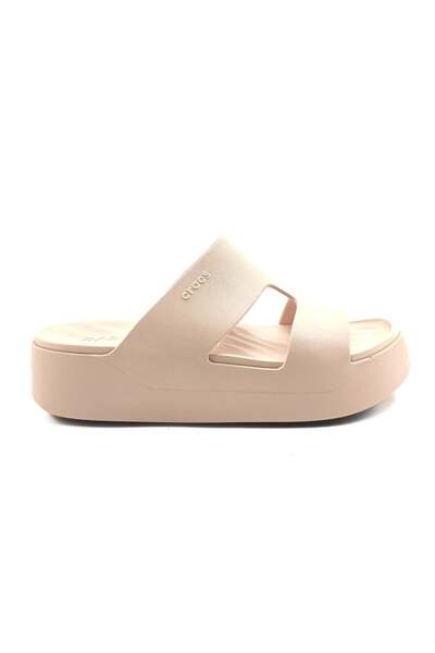 Crocs Terlik Getaway Platform H-Strap 209409 PUDRA