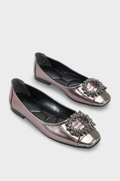 Capone Outfitters Adriana 058 Women's Stone Ballerinas