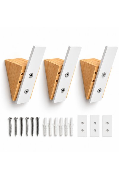 OEM Set 3 Agățători de Perete – Eleganță Naturală și Funcționalitate Modernă