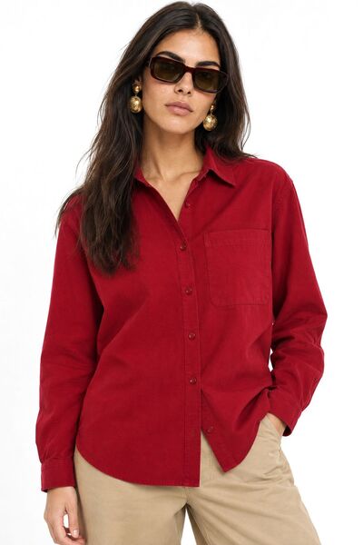 Hiccup Mixray Long Sleeve Shirt with Pockets