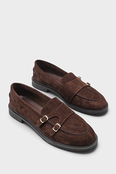 Capone Outfitters Stephine Double Buckle Women's Loafer Shoes