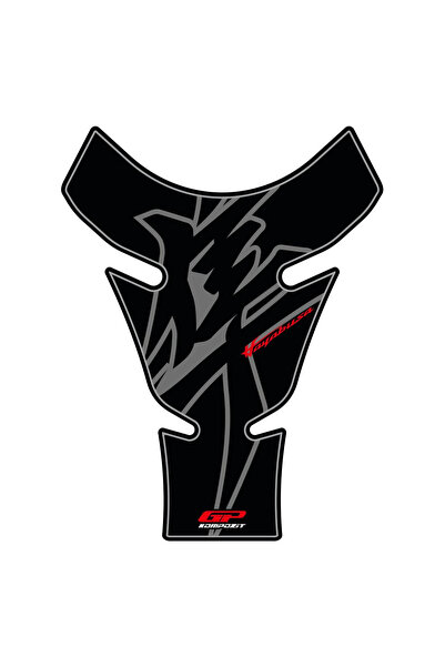 GP KOMPOZİT Suzuki Hayabusa 1999-2023 Uyumlu Tank Pad Siyah
