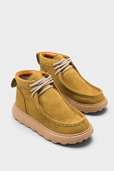 Capone Outfitters Edita Genuine Nubuck Leather Comfort Women's Boots