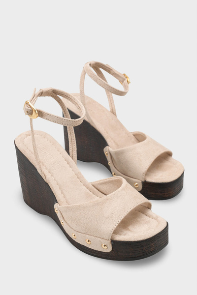 Capone Outfitters Γυναικεία σανδάλια Aline με τακούνι και λουράκι στον αστράγαλο