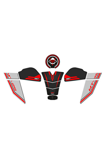GP KOMPOZİT Gp Kompozit Tank Pad Kırmızı Yamaha Mt 25 2015-2023