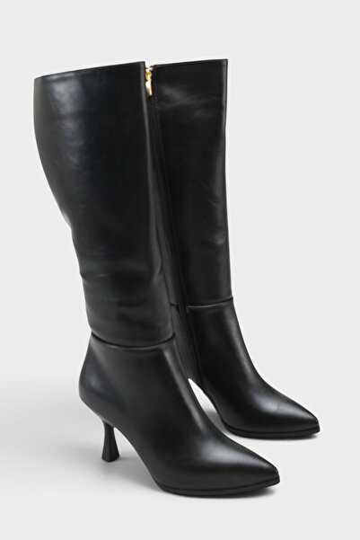 Capone Outfitters Tracy Pointed Toe Side Zipper Stylish Women's Boots
