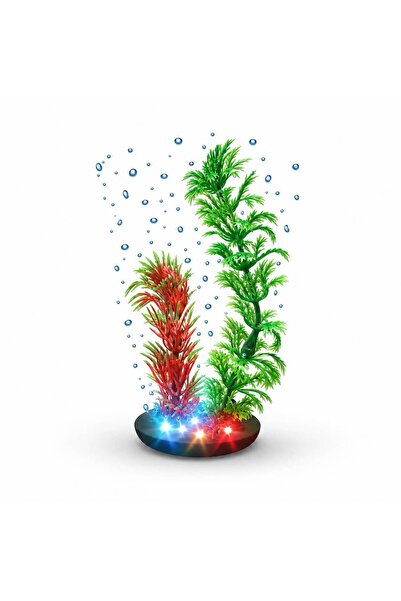 Aqua Zonic Perdea led acvariu bule aer cu plante rotunda