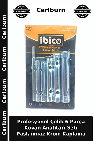 Carlburn Special Production Professional Steel 6 Piece Wrench Set 6 Different...