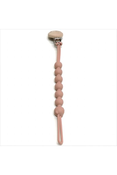 Choice Peach Baby One Pacifier Chain Baby Pacifier Lanyard Food Grade Silicon...