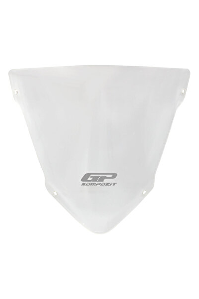 GP KOMPOZİT Gp Kompozit Yamaha Mt-25 2020-2024 Uyumlu Spor Cam Şeffaf 24 Cm