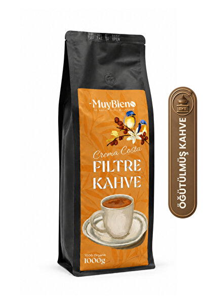 Mb Muybien Kahve grubu Crema Costa Filtre 1000 Gr Ground Coffee