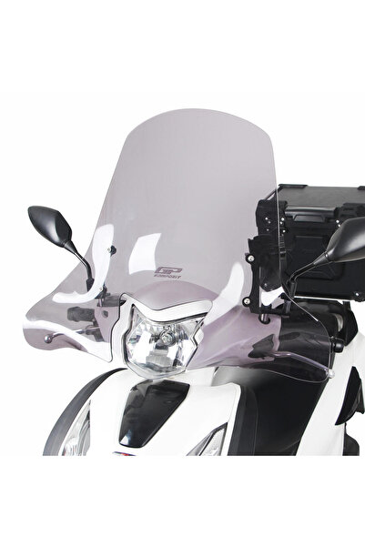GP KOMPOZİT Honda Dio 2021-2025 Uyumlu Ön Cam Şeffaf 58 cm