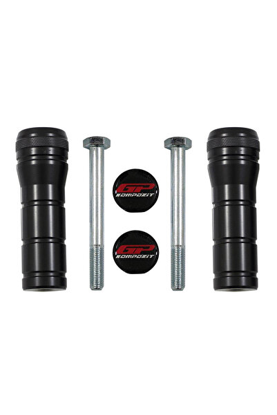 GP KOMPOZİT Yamaha NMAX 125 / 155 2015-2025 Uyumlu Egzoz Koruma Takozu Siyah