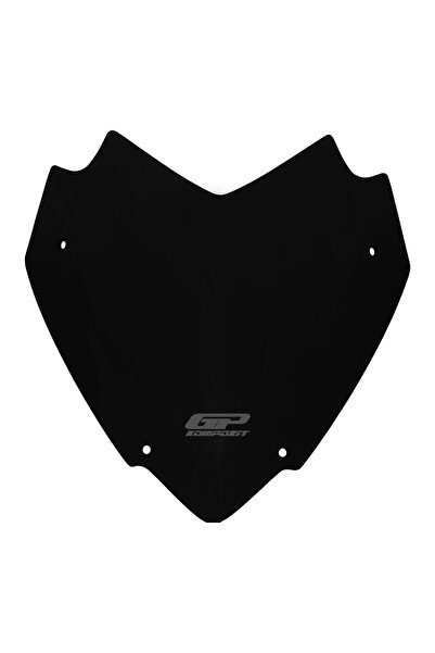 GP KOMPOZİT Yamaha XMAX 2018-2023 Uyumlu Spor Ön Cam Siyah 34 cm