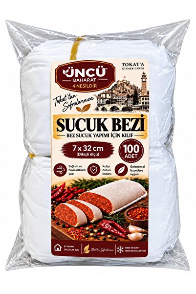 Genel Markalar SUCUK BEZİ TOKAT BEZ SUCUĞU BEZİ 100 adet
