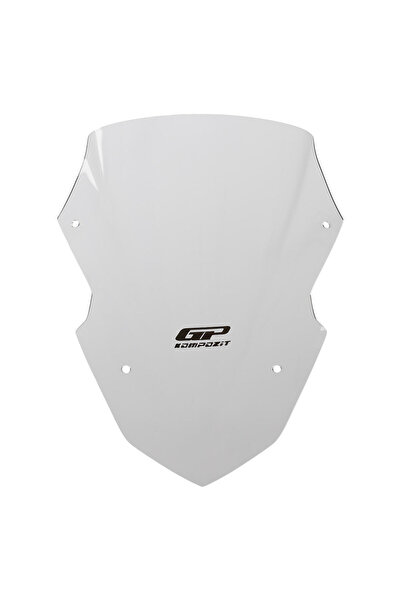 GP KOMPOZİT Yamaha XMAX 250 Tech Max 2024-2026 Uyumlu Spor Ön Cam Şeffaf 37 cm