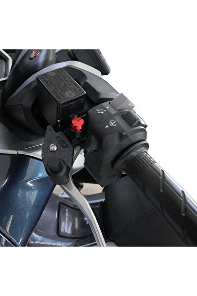 GP KOMPOZİT Honda Forza 250 2023-2026 Uyumlu Motosiklet El Freni Kilidi Siyah