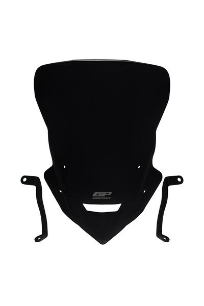 GP KOMPOZİT Yamaha MT-25 2020-2024 Uyumlu Tur Camı Siyah 48 cm