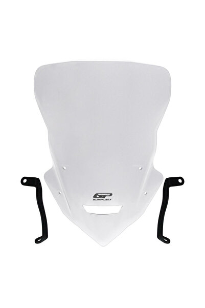 GP KOMPOZİT Yamaha MT-25 2020-2025 Uyumlu Tur Camı Şeffaf 48 cm