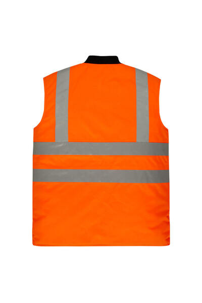 İŞMONT Work Comfort Çift Taraflı Yelek Neon Turuncu