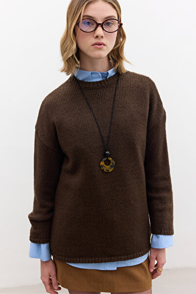 Manuka Oversize Sweater Brown