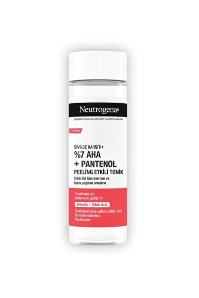 Neutrogena Sivilce Karşıtı Plus Peeling Etkili Tonik
