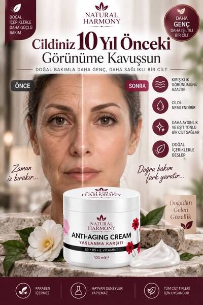 Natural Harmony Gençleştiren Botox Etkili Yaşlanma Karşıtı Ve Kırışıklık Karş...