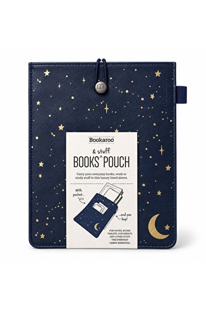 İF Bookaroo Moon & Stars Körüklü Books & Stuff Pouch – Kitap, Defter ve Table...
