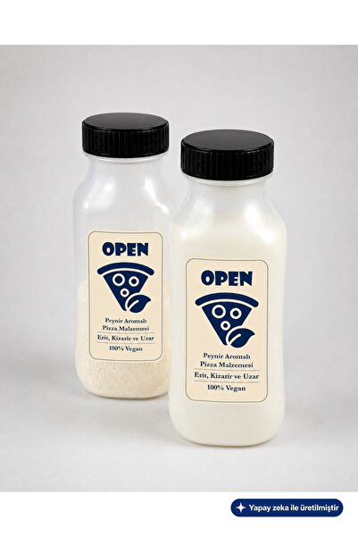 Niya Foods OPEN Vegan Peynir Aromalı Pizza Malzemesi 90g