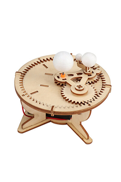 Choice 1pcs DIY Solar System Model Kit Wooden Puzzle Mechanical Set Assemblin...