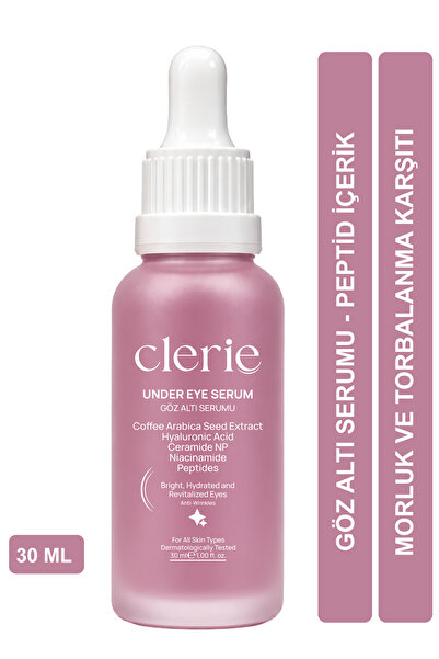 Clerie Cosmetics Göz Altı Bakım Serumu Göz Altı Torbalanma Morluk Ve Koyu Hal...