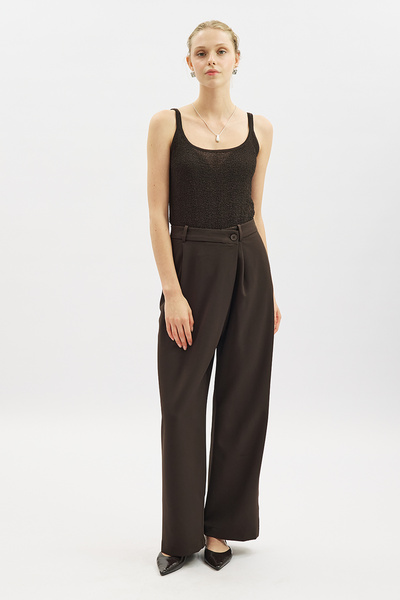 Manuka Anvelop Clothing Fabric Pants Brown