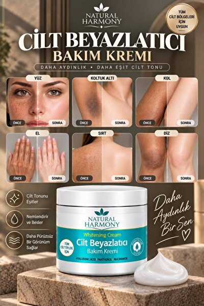 Natural Harmony Koltuk altı diz-dirsek genital bölgesi leke1 giderici cilt be...