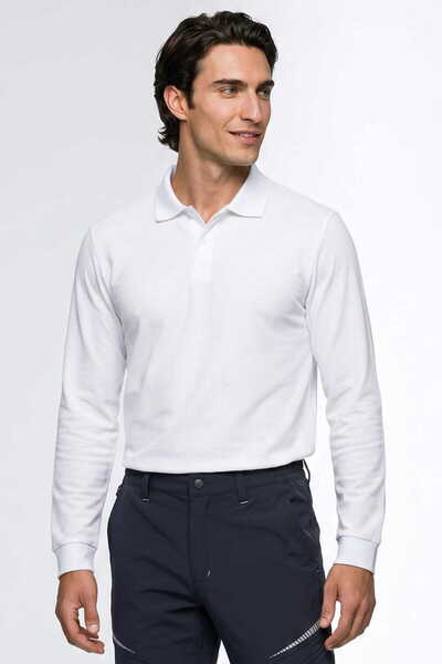 RELAXIA Polo Neck Long Sleeve T-Shirt Men