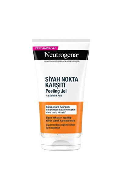 Neutrogena Visibly Clear Siyah Nokta Karşıtı Temizleyici Peeling Jel 150 Ml