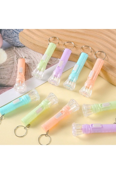 Choice 10pcs mix 10Pcs Mini Children LED Flashlight Lamp Toy for Kids Birthda...