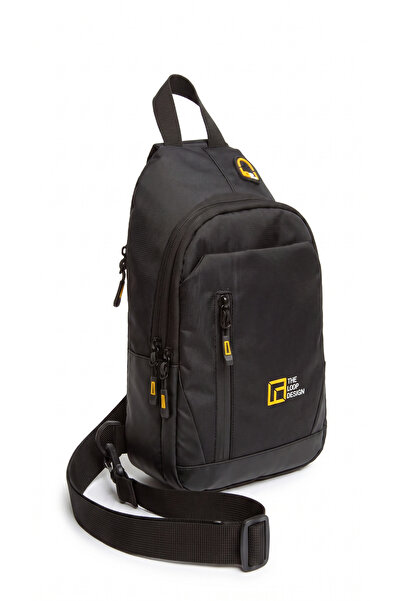 the loop design Unisex Çapraz Askılı Göğüs ve Omuz Çantası Günlük Body Bag