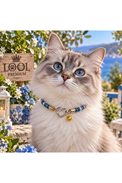 LOOL PREMİUM KEDİ KOLYE KEDİ TASMA KEDİ KOLYESİ
