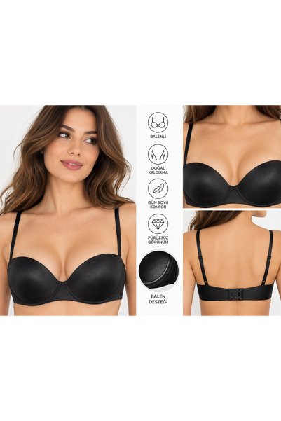 KARAKOÇ Underwireless unsupported bra