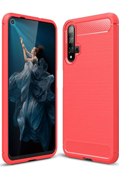 OEM Πίσω Κάλυμμα Σιλικόνης Κόκκινο (Huawei Nova 5T / Honor 20)