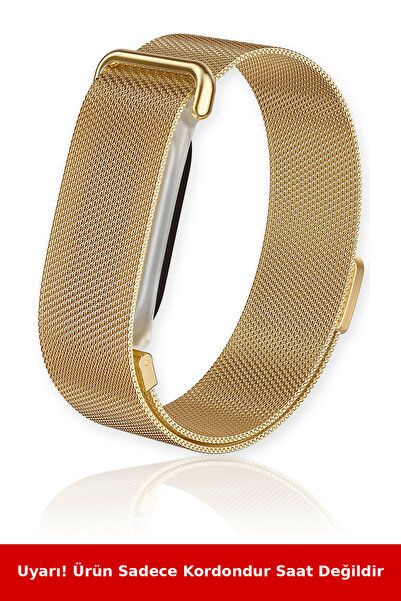 Nezih Case Google Fitbit Air ile Uyumlu Milanes Mıknatıslı Hasır Metal Kordon