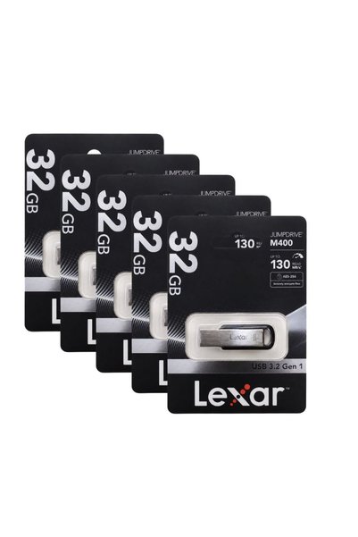 Lexar 32Gb M400 Jumpdrive Usb3.2 130MB/s LJDM400032Gb 10'lu Paket
